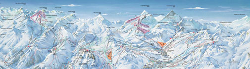 Tignes-Sky-Mapa