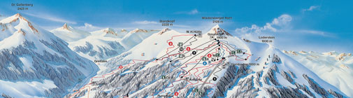 Alpbachtal-Skimapa